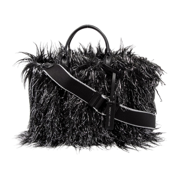 Marc Jacobs Handbags - NWT MARC JACOBS FAUX FUR CROSS BODY BAG
